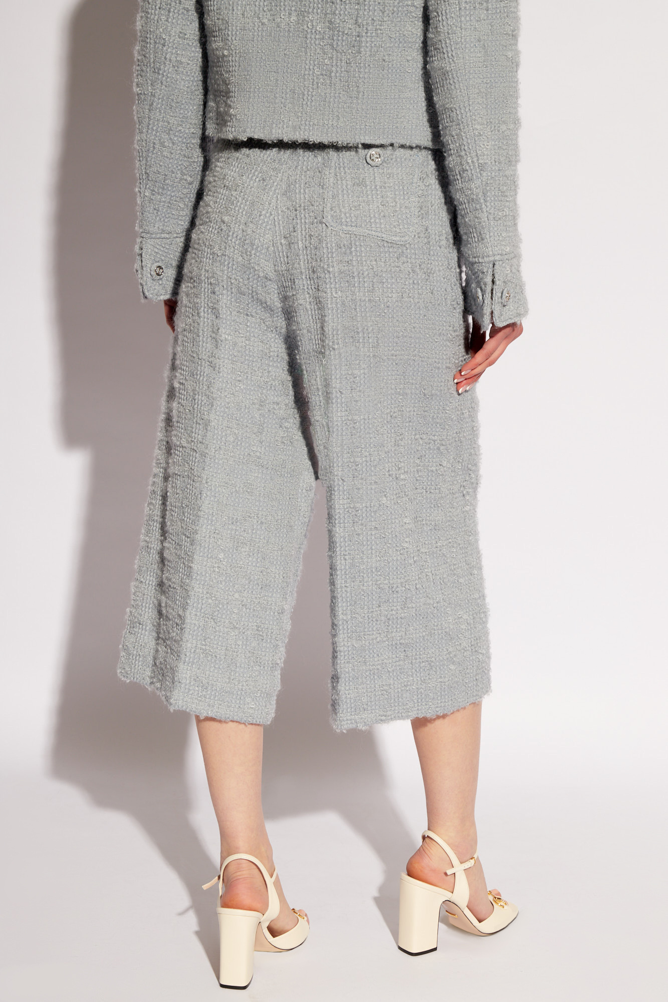 Gucci Tweed trousers | Women's | Vitkac